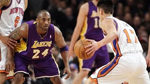 Jeremy Lin vs Kobe Bryant Full Duel Highlights 2012.02.10 - LINSANITY Takes on the Black MAMBA!
