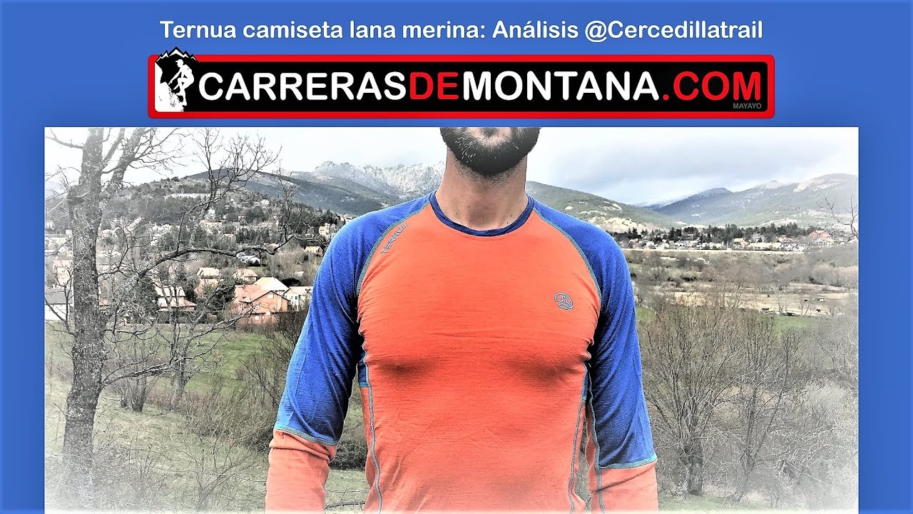 Camiseta Lana merina Ternua: Analisis @cercedillatrail - YouTube