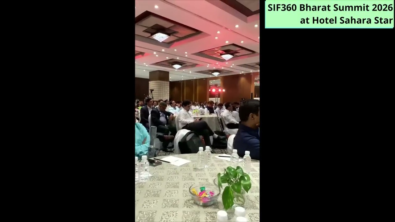 Professional corporate emcee in mumbai hosting a major industry summit.
