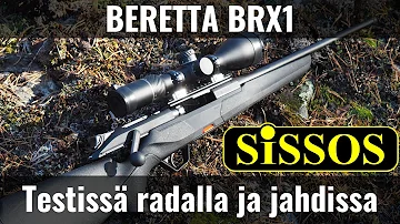 Testissä Beretta BRX1 suoravetolukkokivääri!