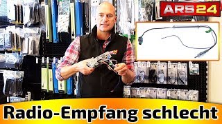 Schlechter Radio-Empfang im Auto?  Phantomadapter bewirken Wunder!