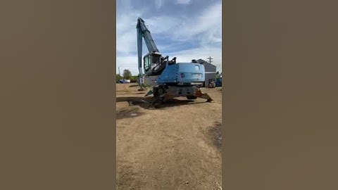 Lot 208- Terex Fuchs Material Handler