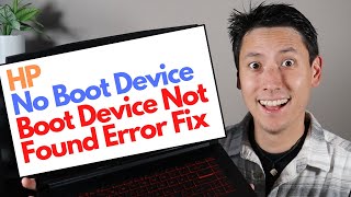 How To Fix HP No Boot Device Fix - Boot Device Not Found - Boot Device Not Installed