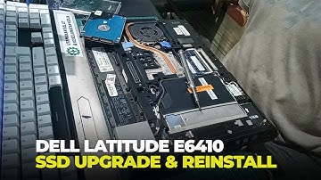 DELL Latitude E6410 | SSD Upgrade and Reinstall Windows 10 21H2