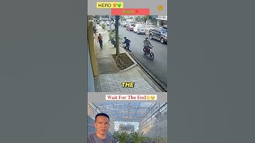 Hero Driver Slams Into Thief — Street Robbery Stopped Instantly