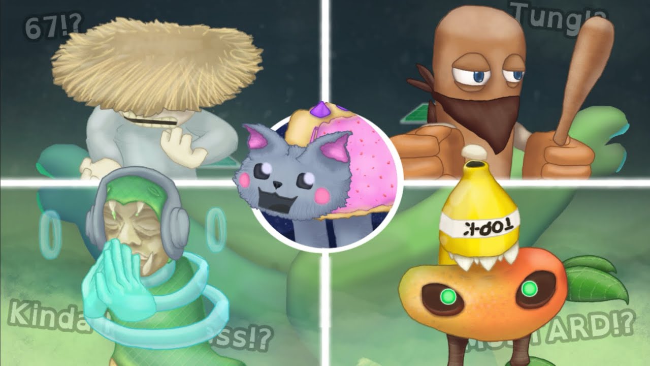 Viral Islet (2025) - All Monster Sounds & Animations | My Singing Monsters