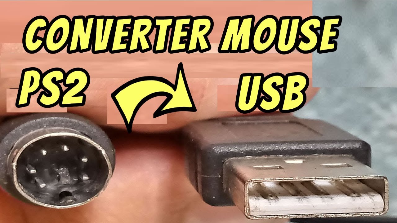 How to Convert a PS2 Mouse to USB - YouTube