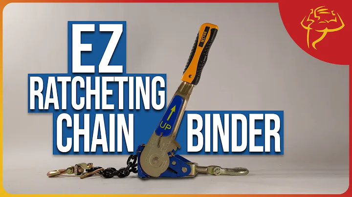 Why Mytee Products' Ratcheting Chain Binder is a GAME CHANGER