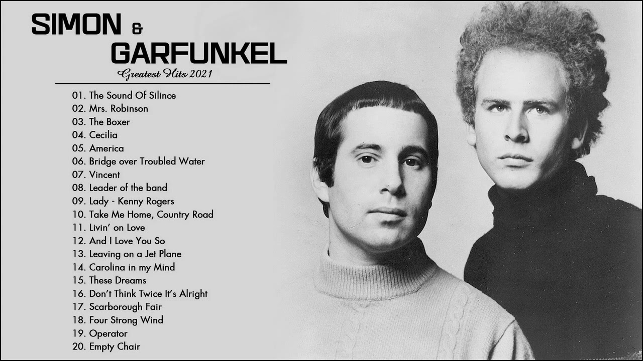 Simon  Garfunkel Greatest Hits 2024   Simon  Garfunkel Best Songs Collection   Classic Folk Music