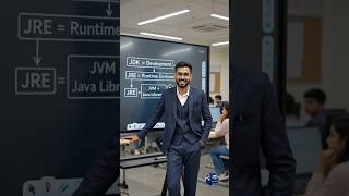 JDK vs JRE vs JVM in 30 Seconds ☕💻 | Java Basics #Java #JDK #JRE #JVM #Coding