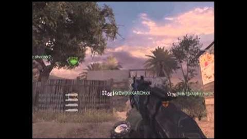 MW2 Spawn Tube Rundown 4 kills