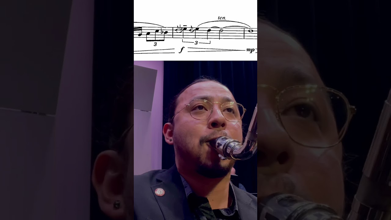 The best bass clarinet solo in concert band history