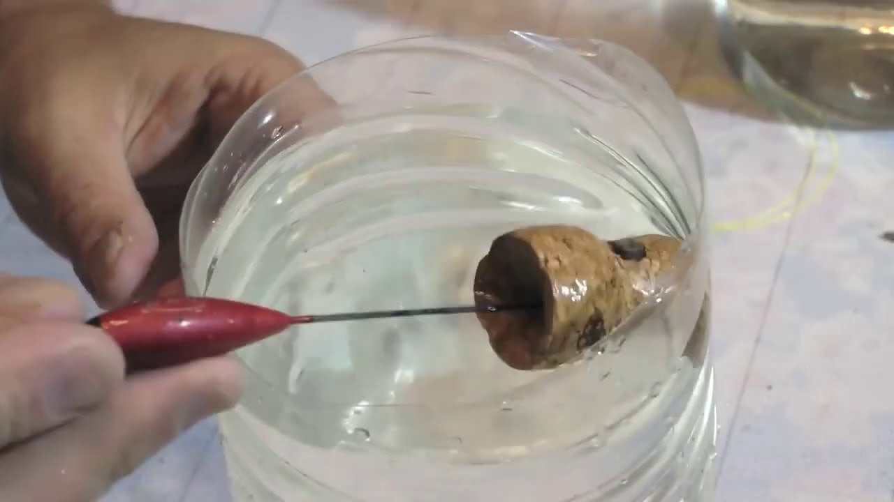 Самодельное устройство для огрузки поплавков. - YouTube