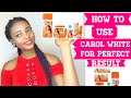 HOW TO USE CAROL WHITE BLEACHING CREAM TO GET PERFECT SKIN |HONEST REVIEW| Esther Modella