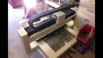 My new CNC - First test run 2013-10-13