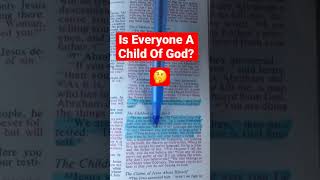 Is Everyone A Child Of god  John 84144 israel