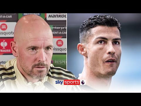 "i do not see he is unhappy" | erik ten hag on cristiano ronaldo's future at manchester united