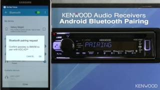 KENWOOD eXcelon KDC-X301 Android Bluetooth Pairing for 2017 Audio Receivers screenshot 4