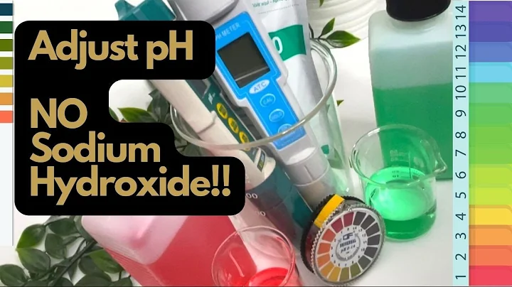 How to Test and Adjust pH - without Sodium Hydroxide! | Cosmetic formulation