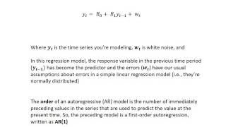 Lecture 15   Time Series Modeling