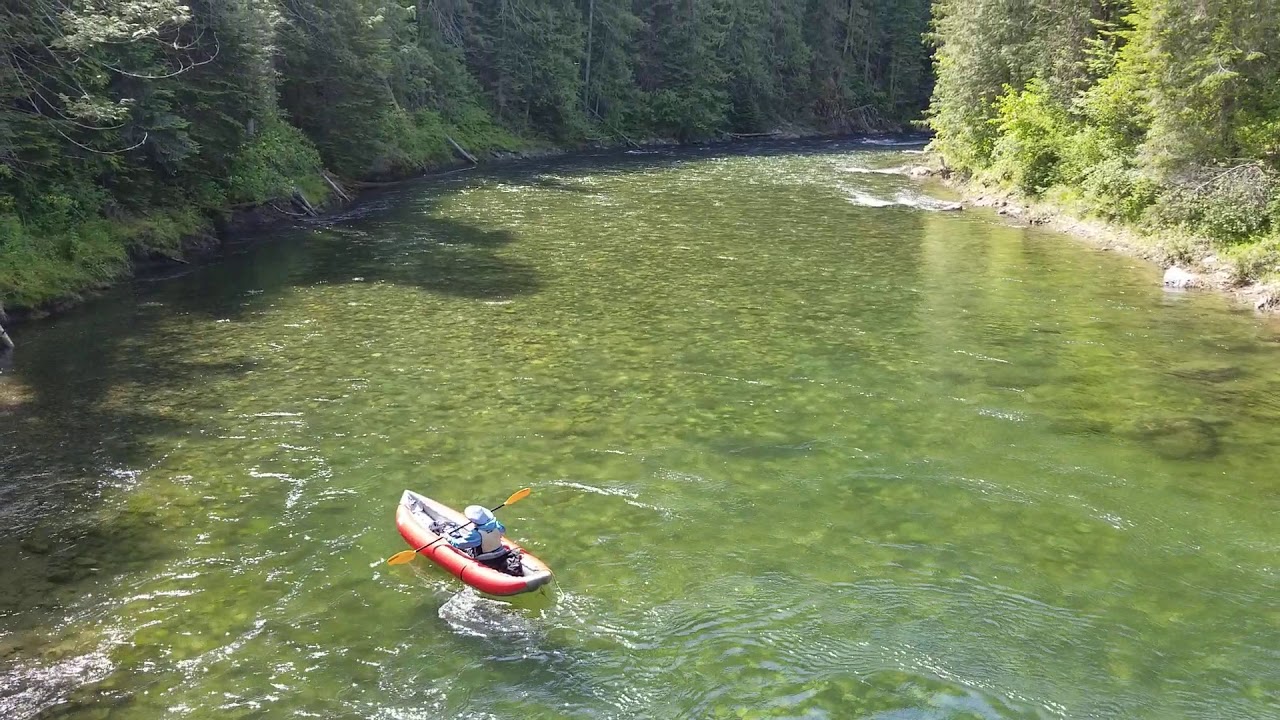 St. Joe River in the upper canyon - YouTube