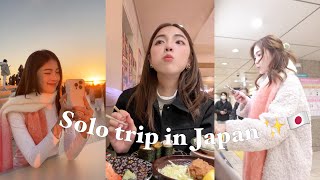 Solo Travel Vlog in JAPAN ✨ 一个人的日本旅游 vlog