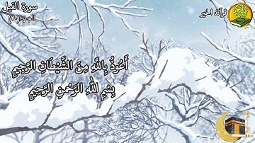سورة الفيل مكررة ٧ مرات بصوت القارئ فارس عباد🍃🌸