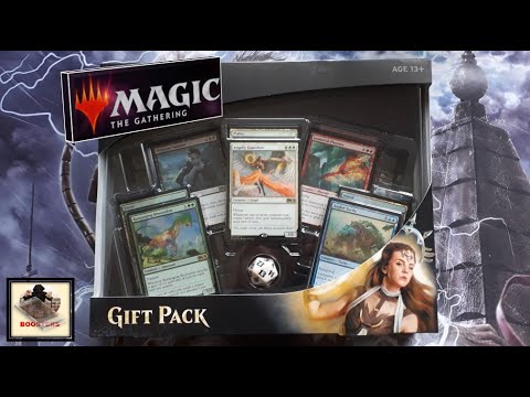 Ouverture du Gift Pack 2019, cartes Magic The Gathering