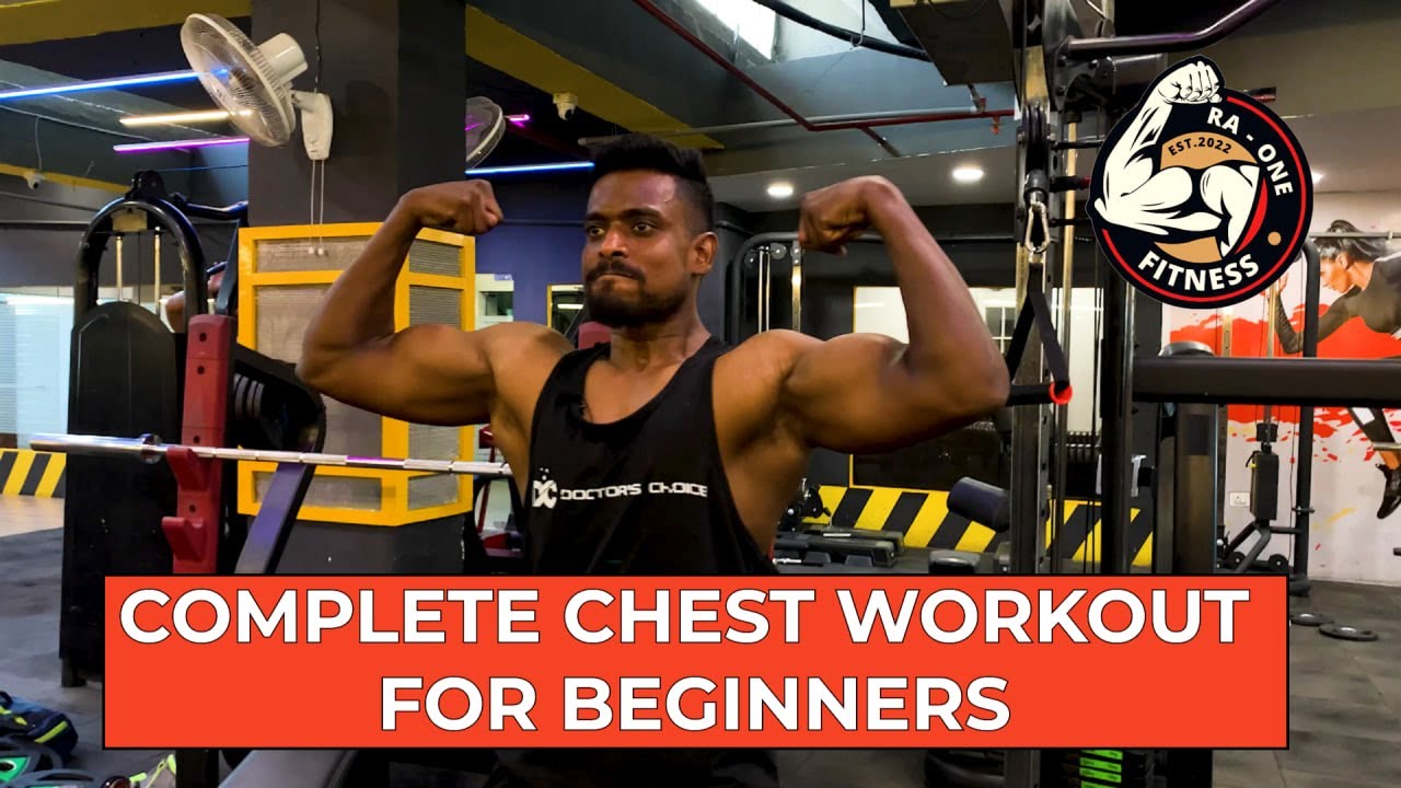 MONDAY Complete Beginner Chest Workout Ra One Fitness YouTube