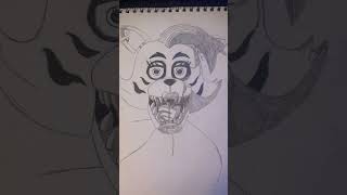 Drawing Roxanne Wolf Timelapse |DRAWING FNAF CHARACTERS PART 1|