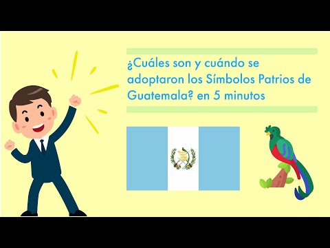 📜 RÉSUMÉ de l&rsquo;HISTOIRE et SENS des SYMBOLES PATRIEUX du GUATEMALA 🇬🇹 | Apprenons l&rsquo;histoire