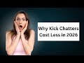 Why Kick chatters Cost Less in 2026 | Purchase Kick chatters for Fast Stream Growth