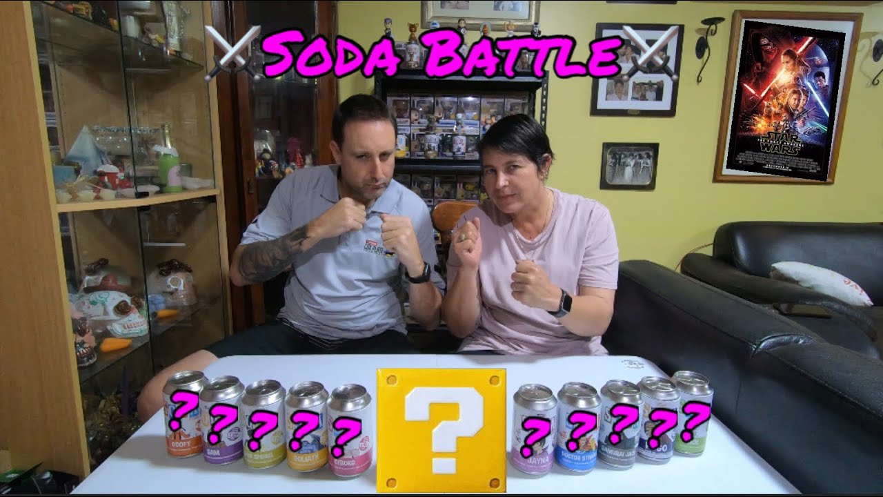 Funko Soda Chase Battle ⚔️ 10 Sodas, who wins the mystery box 📦