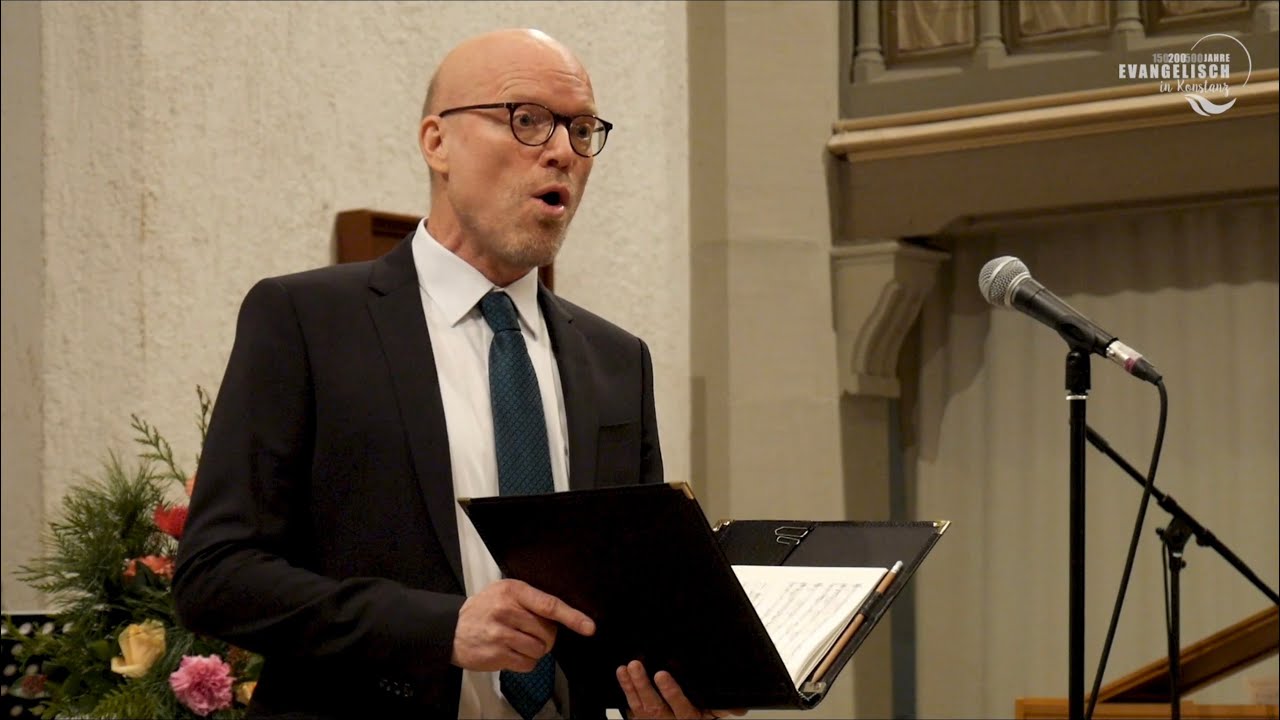 Rezitativ aus BWV 61 „Siehe, siehe“ - Gottesdienst 200 Jahre ev. Kirche in Konstanz