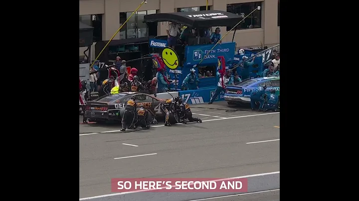 Harvick was MAD! #shorts