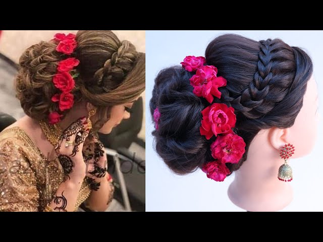 बालों में इस तरह लगाएं गुलाब, बदल जाएगा पूरा लुक | ways to style rose in  hairstyles | HerZindagi
