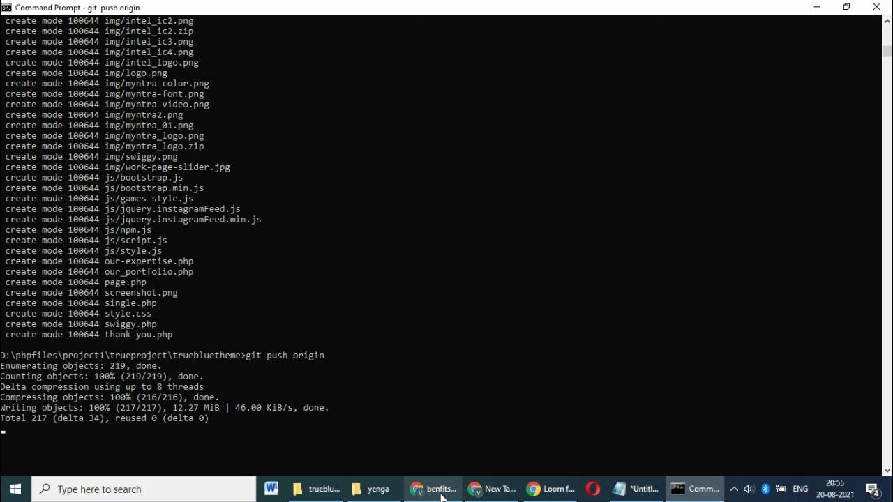 how to upload php file on github - YouTube