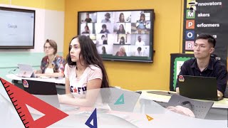 Hybrid Learning Classroom Set Up