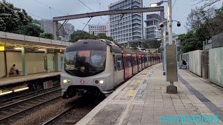 【最後機會影中期新列車】EAL MLR-Train E112/E71 駛入大學站+大圍至旺角東 行車片段