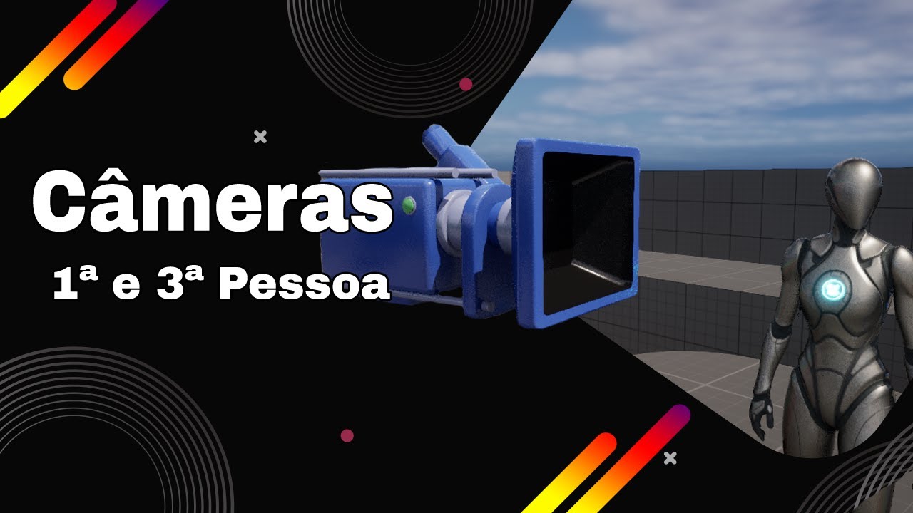Alternando Entre 1ª e 3ª Pessoa - Tutorial de Câmera na Unreal Engine!