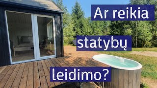 Ar reikia statybų leidimo žemės ūkio paskirties žemėje statant pastatus iki 80m2?