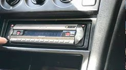 How to remove a car radio without special tools ( keys ) e.g. sony cdx-R3350 