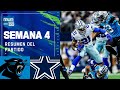 COWBOYS frenan invicto de PANTHERS | Semana 4 2021 NFL Game Highlights