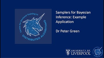 Samplers for Bayesian Inference: Example Application