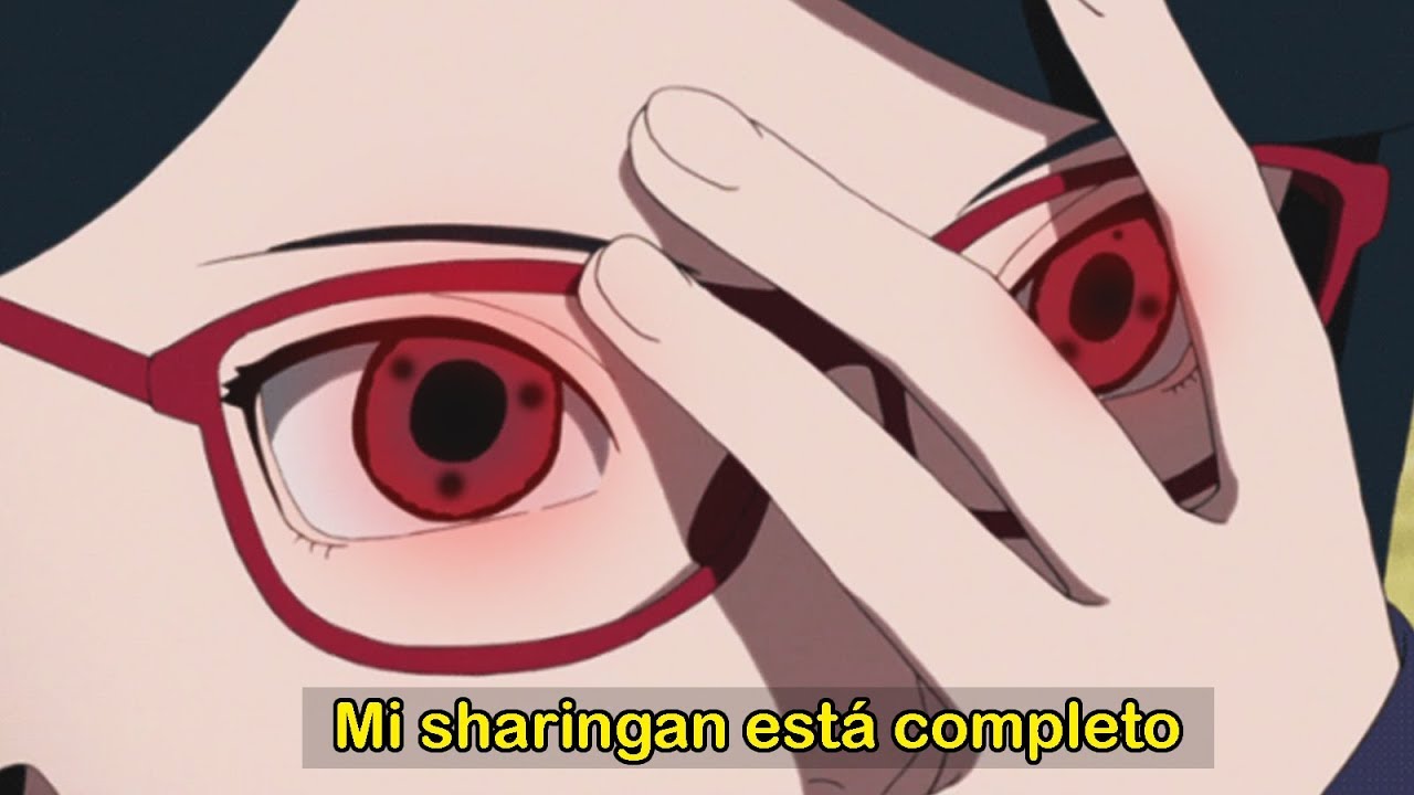 Sarada Uchiha Despierta El Poder Del Sharingan De 3 Aspas