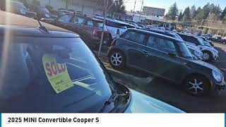 2025 MINI Convertible S2W92429 Mini Cooper Portland Oregon
