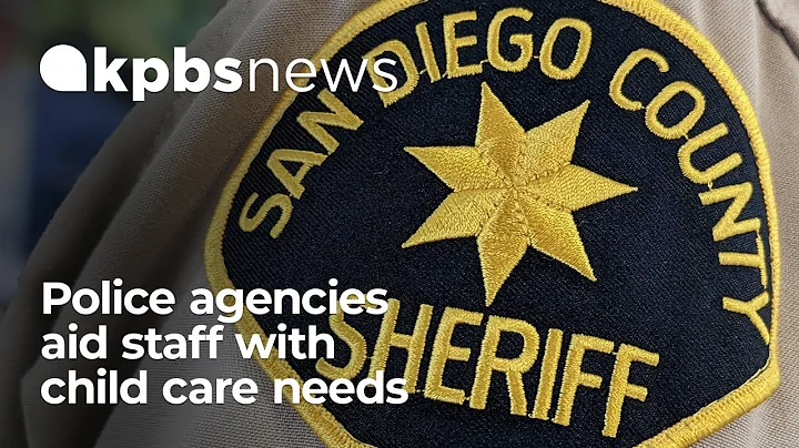 San Diego law enforcement helping staff with child care