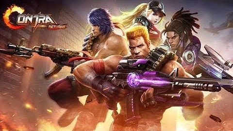 CONTRA RETURNS Gameplay Walkthrough Part 1 iOS - ANDROID