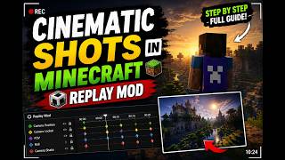 How To Make CINEMATIC SHOTS in Minecraft! 🎥 | Replay Mod Tutorial