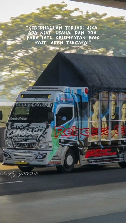 STORY WA/IG TRUCK REBECCA CHESSY 30 DETIK #margojoyo #shorts #subscribe